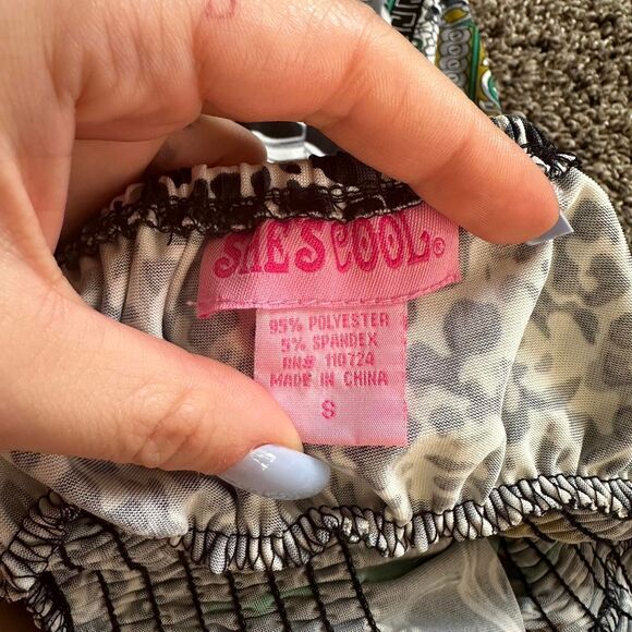 Maxi Sundress with Built in Bra Spaghetti Straps - Picture 4 of 4